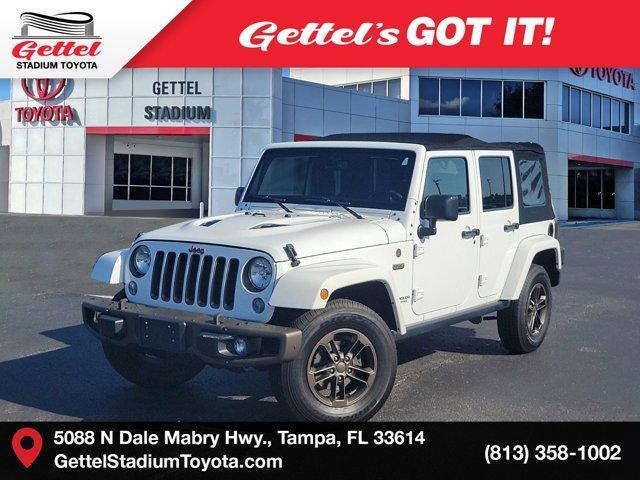 used 2016 Jeep Wrangler Unlimited car, priced at $23,435