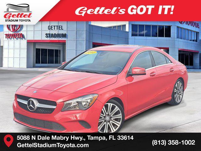 used 2017 Mercedes-Benz CLA 250 car, priced at $15,500