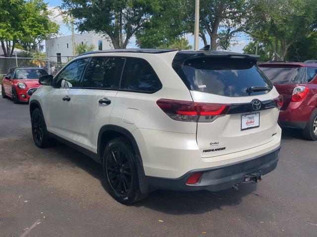 used 2019 Toyota Highlander car, priced at $26,000