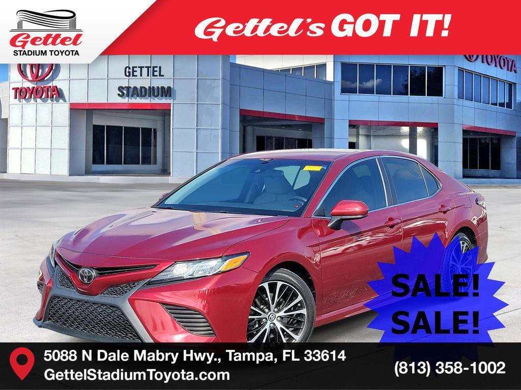 used 2018 Toyota Camry car, priced at $16,555
