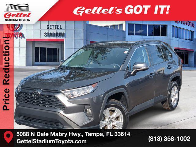 used 2021 Toyota RAV4 car, priced at $22,500