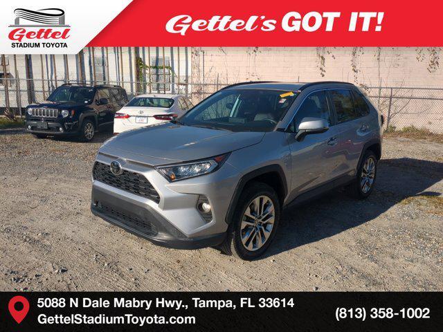 used 2021 Toyota RAV4 car, priced at $28,696