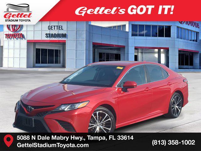 used 2019 Toyota Camry car, priced at $14,218