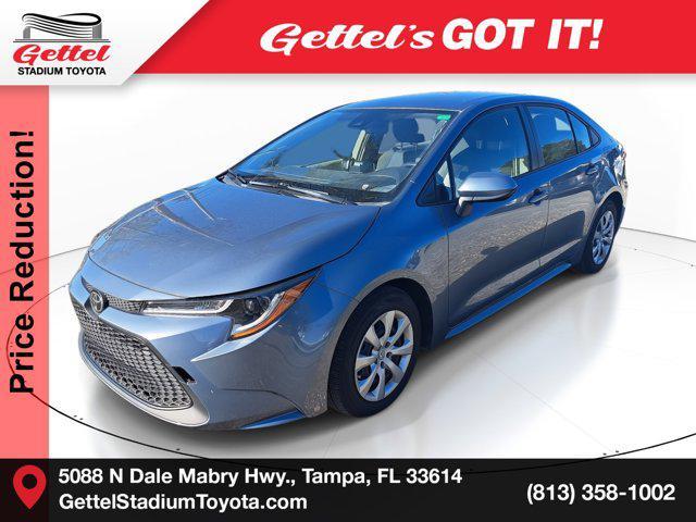 used 2021 Toyota Corolla car, priced at $17,500