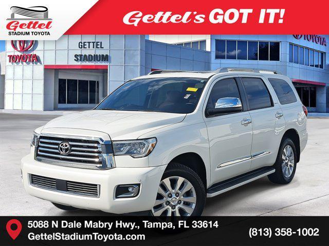 used 2020 Toyota Sequoia car, priced at $51,623