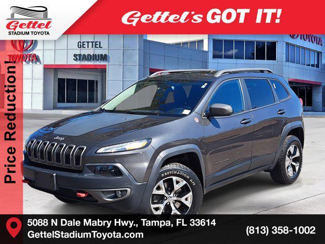 used 2015 Jeep Cherokee car, priced at $15,000