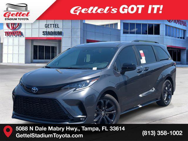 new 2025 Toyota Sienna car, priced at $50,343
