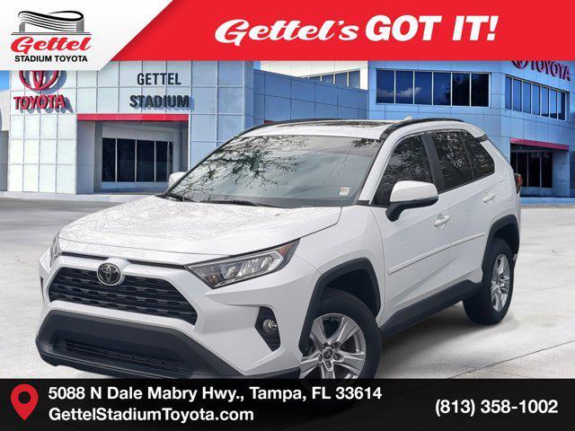 used 2021 Toyota RAV4 car, priced at $24,462