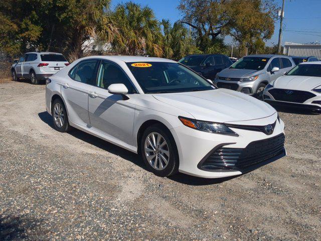 used 2021 Toyota Camry car, priced at $20,157