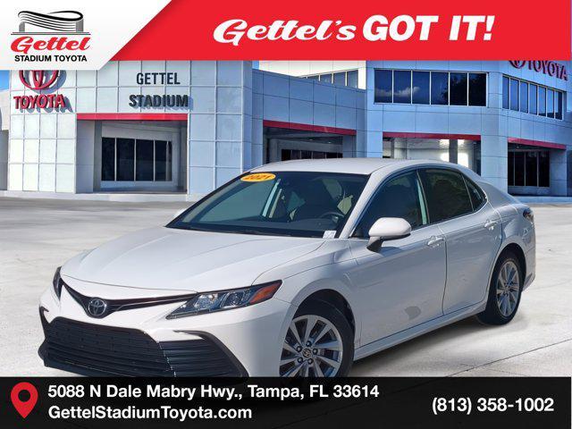 used 2021 Toyota Camry car, priced at $20,157