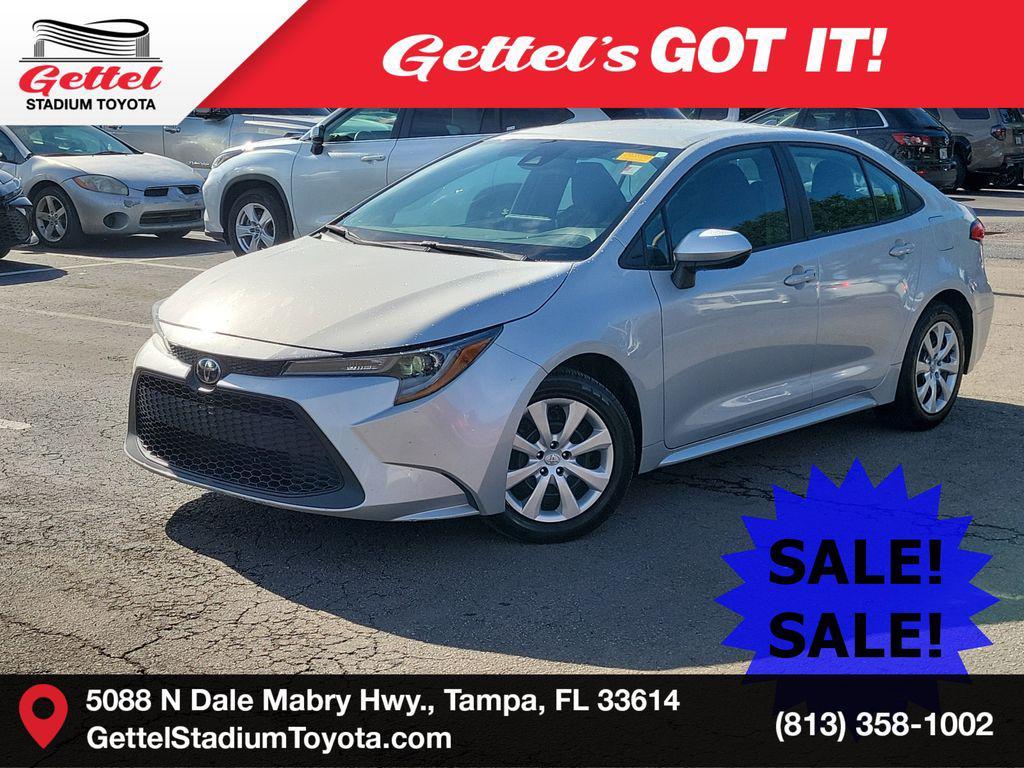 used 2021 Toyota Corolla car, priced at $13,500
