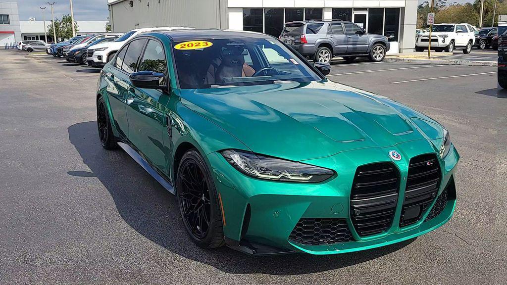 used 2023 BMW M3 car, priced at $86,950