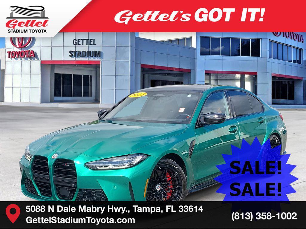used 2023 BMW M3 car, priced at $79,858