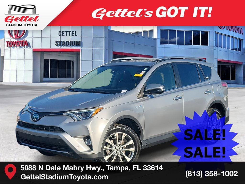 used 2017 Toyota RAV4 Hybrid car, priced at $13,500