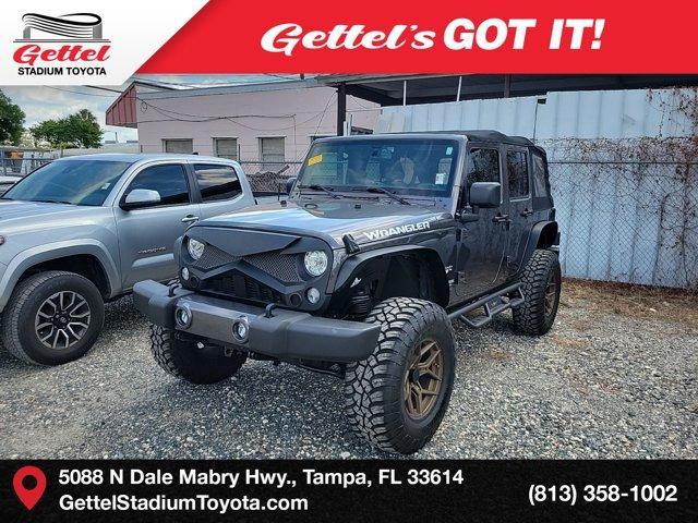 used 2018 Jeep Wrangler JK Unlimited car, priced at $25,101