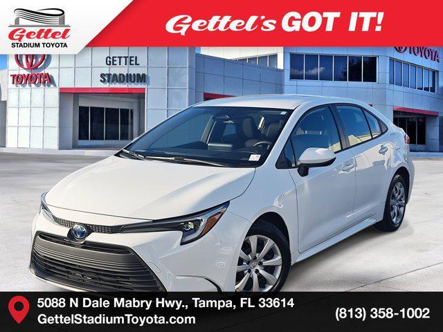 used 2023 Toyota Corolla Hybrid car, priced at $21,506