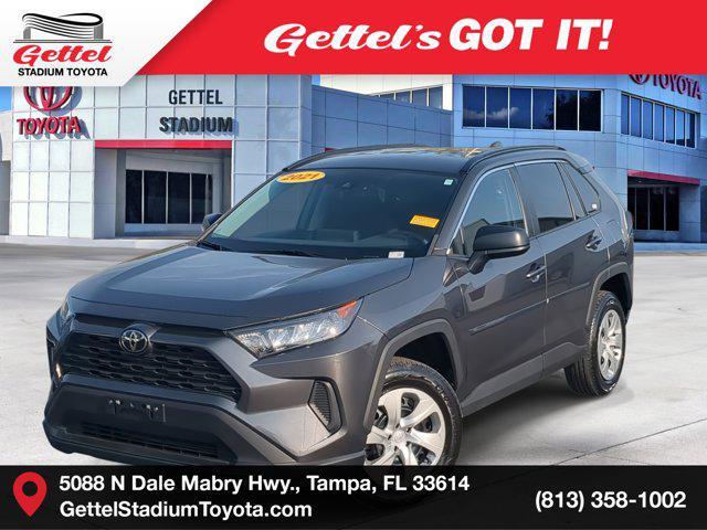 used 2021 Toyota RAV4 car, priced at $20,217