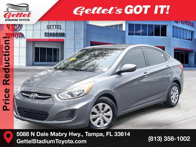 used 2015 Hyundai Accent car, priced at $6,500