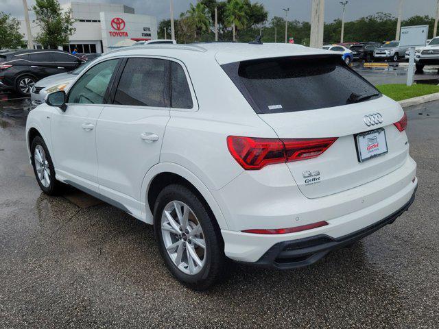 used 2023 Audi Q3 car, priced at $19,000