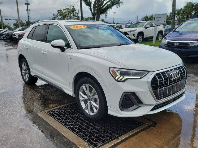 used 2023 Audi Q3 car, priced at $19,000