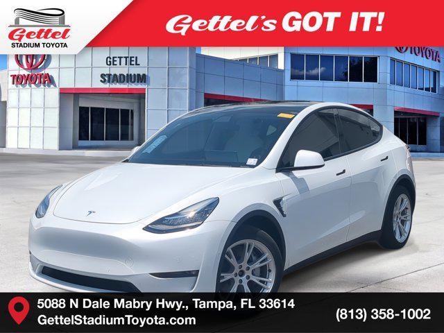used 2022 Tesla Model Y car, priced at $29,075