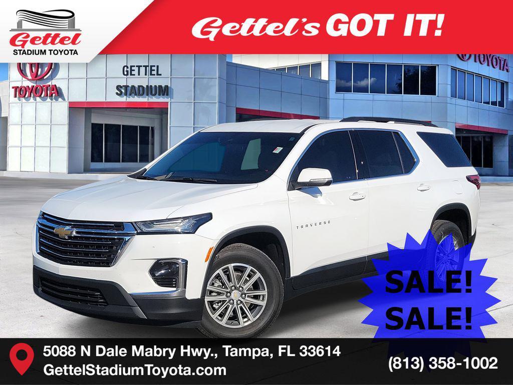 used 2023 Chevrolet Traverse car, priced at $28,702