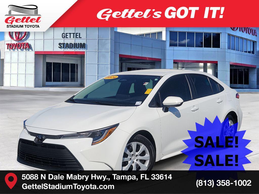 used 2024 Toyota Corolla car, priced at $17,486