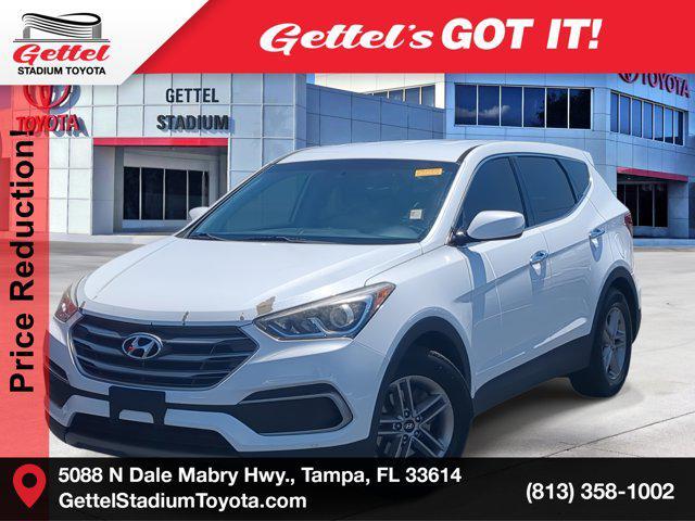 used 2018 Hyundai Santa Fe Sport car, priced at $12,433