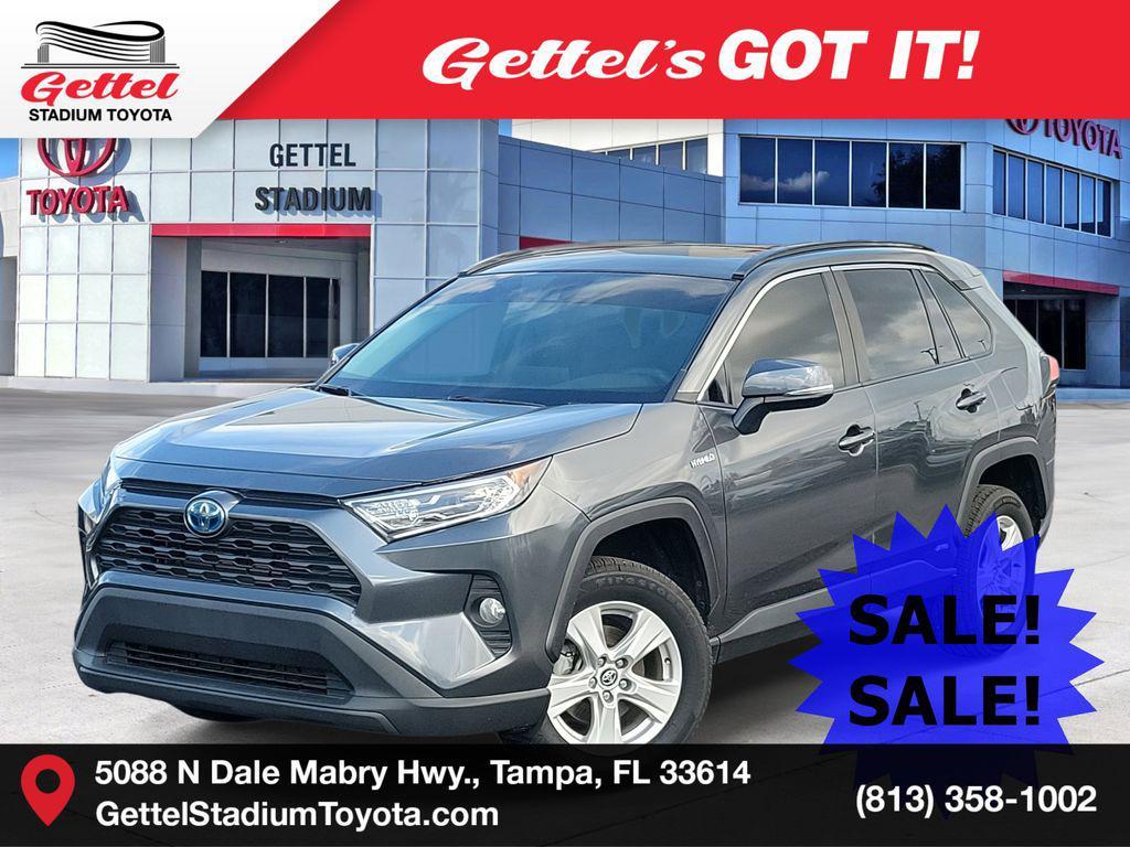 used 2021 Toyota RAV4 Hybrid car, priced at $24,500