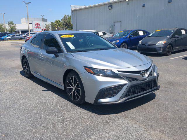 used 2021 Toyota Camry car, priced at $20,000