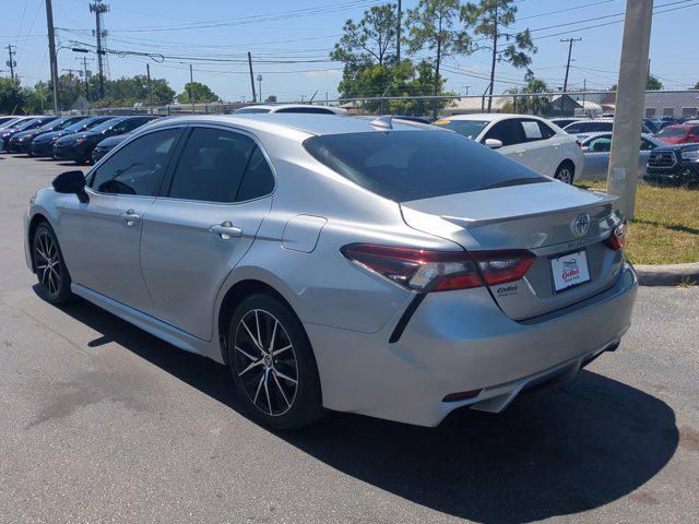 used 2021 Toyota Camry car, priced at $20,000