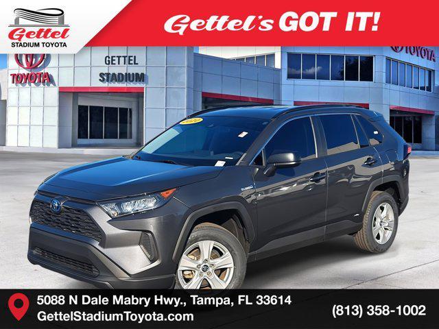 used 2020 Toyota RAV4 Hybrid car, priced at $27,345