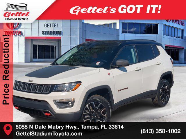 used 2020 Jeep Compass car, priced at $14,863