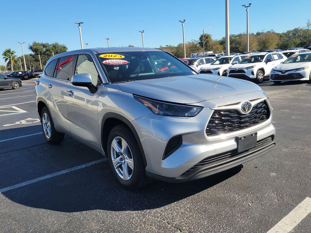 used 2023 Toyota Highlander car, priced at $28,352