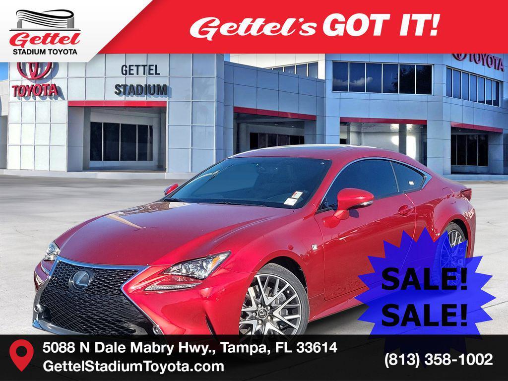 used 2015 Lexus RC 350 car, priced at $26,531
