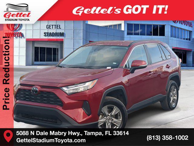 used 2023 Toyota RAV4 car, priced at $28,000