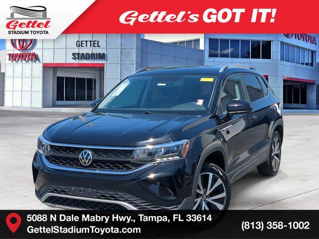 used 2022 Volkswagen Taos car, priced at $18,133