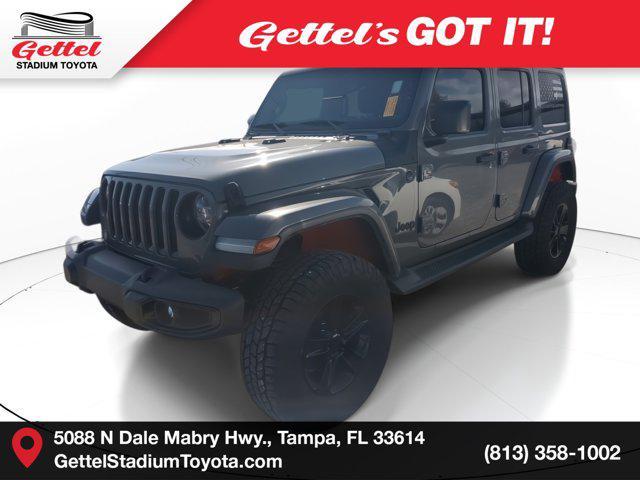 used 2020 Jeep Wrangler Unlimited car, priced at $31,413