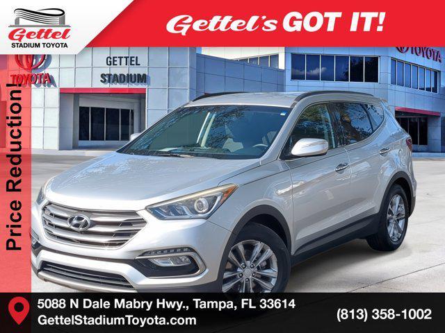 used 2017 Hyundai Santa Fe Sport car, priced at $12,999