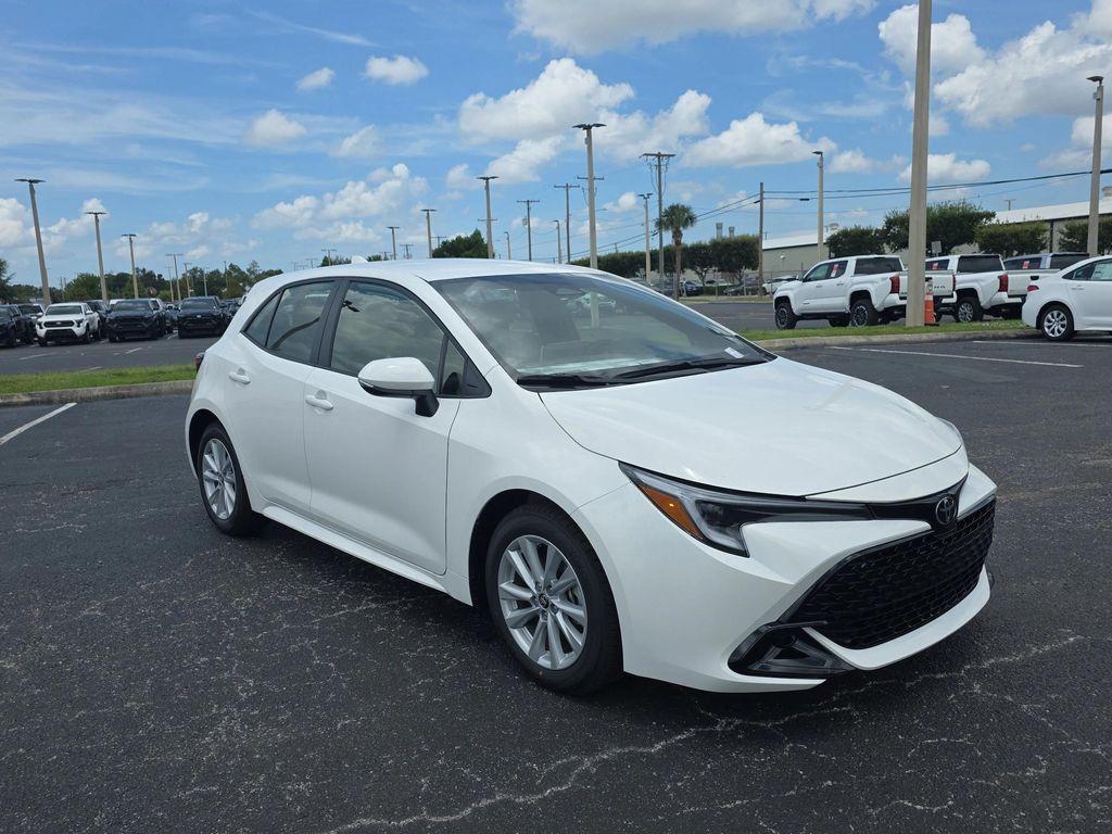 new 2025 Toyota Corolla Hatchback car, priced at $27,290