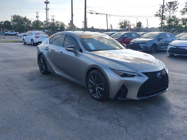 used 2021 Lexus IS 350 car, priced at $36,248