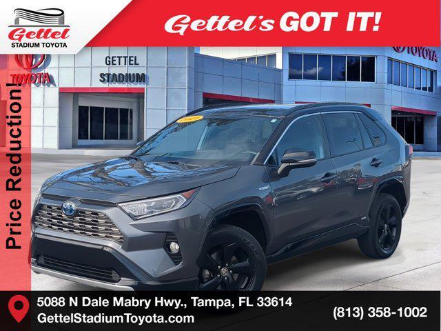 used 2021 Toyota RAV4 Hybrid car, priced at $25,393