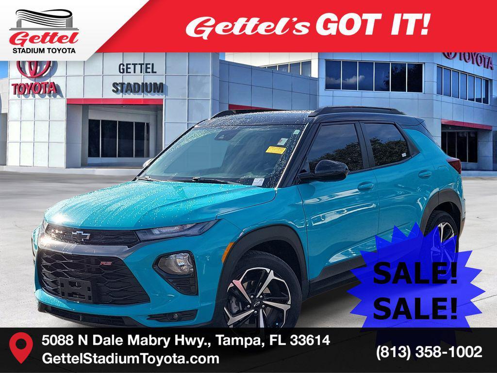 used 2021 Chevrolet TrailBlazer car, priced at $16,557