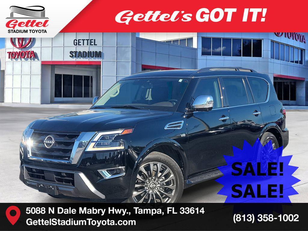 used 2022 Nissan Armada car, priced at $33,174