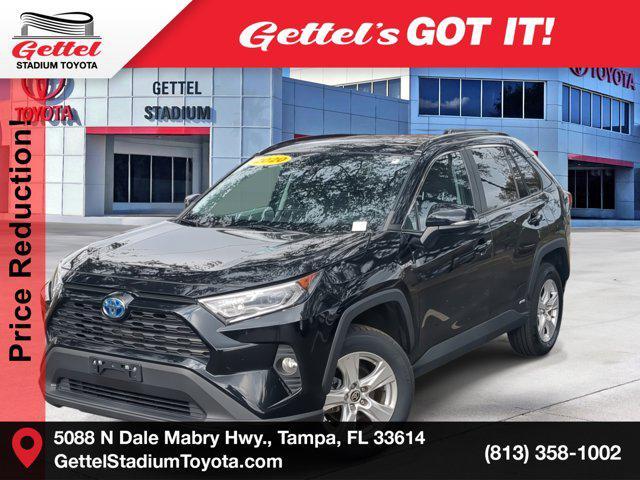 used 2021 Toyota RAV4 Hybrid car, priced at $23,000