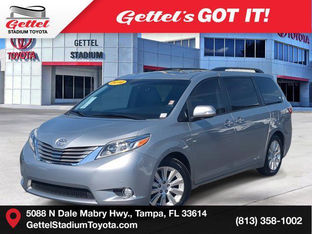 used 2016 Toyota Sienna car, priced at $20,783