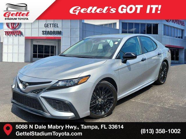 used 2021 Toyota Camry car, priced at $20,372