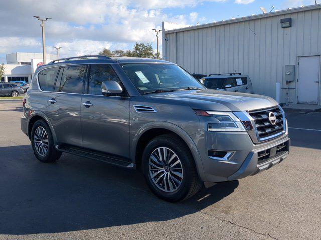 used 2021 Nissan Armada car, priced at $25,641