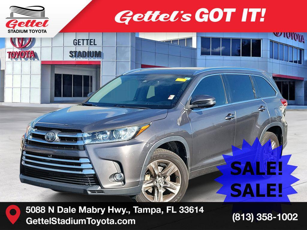 used 2019 Toyota Highlander car, priced at $26,613