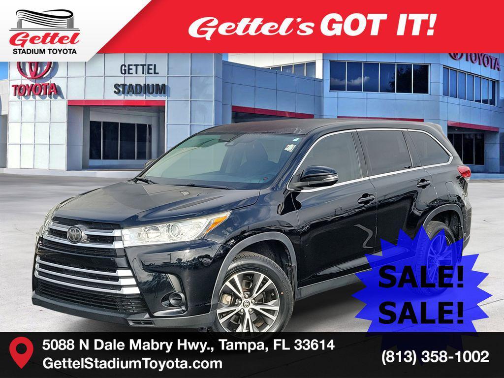 used 2019 Toyota Highlander car, priced at $16,889